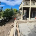 Old concrete driveway demolition and removal in Denver, Colorado